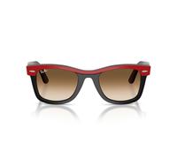 Ray-Ban WAYFARER 0RB2240 955/51 Kunststoff Panto Rot/Schwarz Sonnenbrille, Sunglasses
