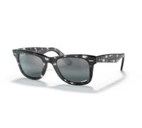 Ray-Ban WAYFARER 0RB2140 1333G6 polarisiert Kunststoff Panto Grau/Havana Sonnenbrille, Sunglasses Grau/Havana Mittel
