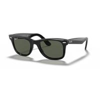 Ray-Ban Unisex Sonnenbrille Original Wayfarer, (Gelstell: Schwarz, Gläser: Grün Klassisch 901/58), Large (Herstellergröße: 54)