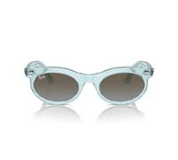 Ray-Ban WAYFARER OVAL 0RB2242 138596 Kunststoff Rund Oval Blau/Braun Sonnenbrille, Sunglasses