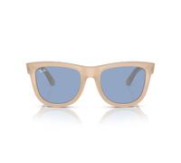 Ray-Ban WAYFARER REVERSE 0RBR0502S 678072 Metall Panto Beige/Beige Sonnenbrille, Sunglasses