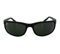 Ray-Ban Wrap Herren Schwarz Matt Schwarz Grün Sonnenbrille Einheitsgröße