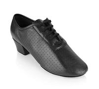 Ray Rose - Damen Trainerschuhe/Practice Shoes 415 Solstice - Leder Schwarz - Normalweite - 4 cm Blockabsatz [UK 6,5]