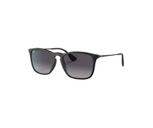 Rayban - Lifestyle-Sonnenbrillen - Chris Matte Rubber Black Light Grey Gradient Dark Grey - schwarz schwarz one size