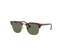 Rayban - Lifestyle-Sonnenbrillen - Clubmaster Polished Tortoise On Gold G-15 Green - Braun Braun one size