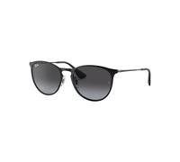 Rayban - Lifestyle-Sonnenbrillen - Erika Metal - Erika Metal Polished Black Light Grey Gradient Dark Grey - schwarz schwarz one size