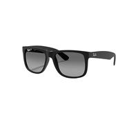 Rayban - Polarisierte Lifestyle-Sonnenbrille - Justin Classic - Justin Classic Matte Rubber Black Light Grey - schwarz schwarz one size