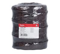 Jutegarn dunkelbraun 6-fach Ø 6 mm 120 m