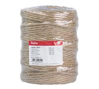 Rayher Bindfaden 4200531, Jutegarn, 6-fach, Stärke 6mm, natur, Länge 120m