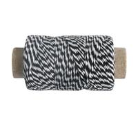 Rayher 55517576 Garn, 1mm ø, auf Rolle ca. 35m, SB-Btl 10g, schwarz