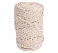 Rayher Garn Braidy Recycling strukturiert elfenbein 4,0 mm x ca. 58,0 m St.