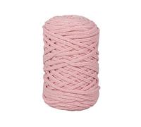 Rayher Garn Recycling Braidy rosa matt rosa 4,0 mm x 60,0 m Rolle