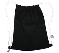 Rayher Hobby 38694576 Freizeit-/Sport-/Turnbeutel, mit Kordelzug, 38 x 42 cm, schwarz, Tasche, Rucksack (Packung mit 2)