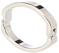 Rayher Hobby Rayher 2229622 Kettenverschluß Clip, silber, 25 x 20 mm, Material: Brass, Verschluss, Kettenverkürzer, Kettenverschlußring, Schmuckverschluss, nickelfrei, 2229622