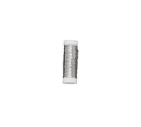 RAYHER HOBBY Rayher 2403600 Silberdraht mit Kupferkern, 0,25 mm ø, Kunststoffspule 100 m, nickelfrei, Silberdraht zum Basteln, Bindedraht, Wickeldraht, Schmuckdraht, Silber