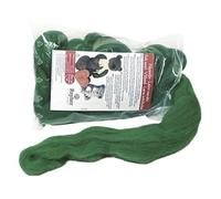 RAYHER HOBBY Rayher 5360001 Reine Schurwolle, Filzwolle, Kammzug, Beutel 50 g, schwarz, Märchenwolle