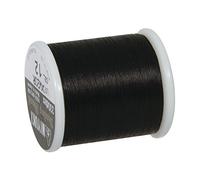 Rayher Aufreihgarn 89300576 für Rocailles – 100% Nylon, 0,27 mm, 50 m – Schwarz
