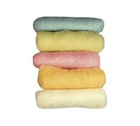 Rayher Hobby Rayher Filzwolle, reine Schurwolle, Vlies, Sommermix "Poetry Life", Set 5 Farben à 20 g, Filzwolle 100 g, 100% Wolle zum Filzen, Märchenwolle, 53658000