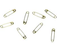 Rayher Hobby Rayher Sicherheitsnadeln, 19 mm lang, gold, Dose 258 Stück, zum Basteln, Nähen, Fixieren, 2116706