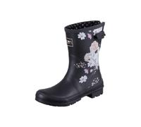Rajn - Damen Gummistiefel blossom black flower - Gr. - 40