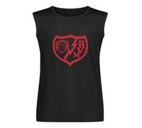 Rayo Vallecano T Shirt Men Summer Cotton Man Tops Fashion T-Shirts Sleeveless Vest Tank Tops Undershirt Black 3XL