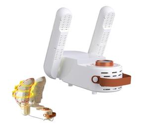 Raypontia Schuhtrockner, Schuhtrockner für Turnschuhe,Elektrischer Schuh-Sneaker-Trockner mit Auto-Off-Timer - Klappbare Schuhtrocknermaschine, Stiefelwärmer, effizientes und tiefes Trocknen für