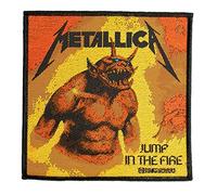 Razamataz - Aufnäher für Kutte - Band Metallica - gewebter Patch - Jump in Fire
