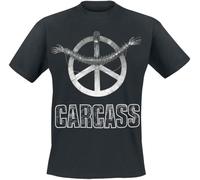 RAZAMATAZ Carcass 'Heartwork' Black T-Shirt, Schwarz, L