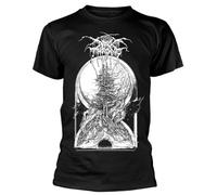 Razamataz Darkthrone Unisex T-Shirt "Lone Pines of The Lost Planet", kurzärmelig, Schwarz , M