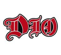 Razamataz Dio Band Logo Cut Out Woven Patch One Size