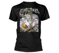 Razamataz Helloween T-Shirt "Dr. Stein" (Schwarz), Schwarz , M