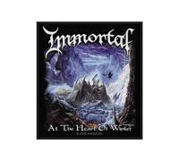 Immortal Patch At The Heart of Winter Band Logo Nue offiziell Schwarz Woven Sew One Size