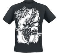 RAZAMATAZ Morbid Angel 'Goat' Black T-Shirt, Schwarz, Mittel