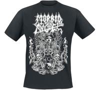 RAZAMATAZ Morbid Angel 'Pillars Crumbling' T-Shirt schwarz, Schwarz, XX-Large