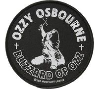 Razamataz Ozzy Osbourne Blizzard of Ozz Patch Album Art Heavy Metal Woven Sew On Applikation