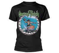 RAZAMATAZ Sacred Reich 'Surf Nicaragua' (Schwarz) T-Shirt, Schwarz, XX-Large