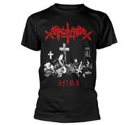 Razamataz Sarcofago I.N.R.I Photo-T-Shirt (Schwarz, US, Alpha, X-Large, Regular, Regular)