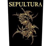 Razamataz Sepultura - Discography Backpatch/Rückenaufnäher