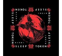 Razamataz Unisex-Tuch Sleep Token Take Me Back To Eden 100% Baumwolle Schwarz Band-Merch
