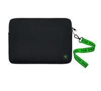 Razer Neoprene Sleeve V2 - Schutzhülle für Notebooks und Laptops bis zu 13,3 Zoll (33,8 cm) (Außen robust, ideal für Blade Stealth 13, wasserdicht, Ultra dünn, flach) Schwarz