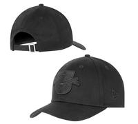 RB Leipzig Kinder Kappe - All Black - Cap Kids Basecap New Era Shadow RBL - Plus Lesezeichen Wir lieben Fußball