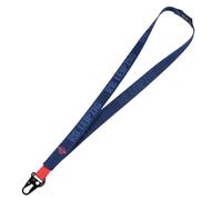 RB Leipzig Schlüsselband mit Karabiner | Blau | Lanyard | Essential | RBL - Plus Lesezeichen Wir lieben Fußball