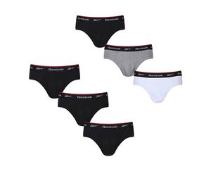 RBK8259 Reebok Herren Sport Slip Unterhose - Wiggins (3er Pack) Black S