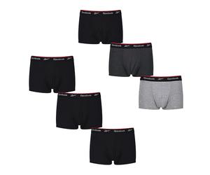 RBK8260 Reebok Herren kurze Sport Unterhose Boxer - Redgrave (3er Pack) Black M