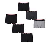 RBK8260 Reebok Herren kurze Sport Unterhose Boxer - Redgrave (3er Pack) Black XL