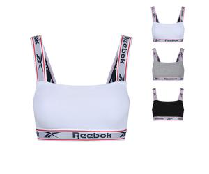 RBK9482 Reebok Damen bauchfreies Trägershirt - Krystal Black L