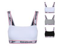 RBK9482 Reebok Damen bauchfreies Trägershirt - Krystal Grey Marl M