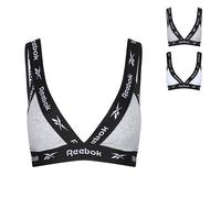 RBK9625 Reebok Damen Triangel-BH - Dotty White S