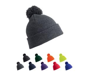 RC028J Result Winter Essentials Kinder Bommelmütze Black One Size