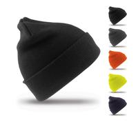 RC33 Result Winter Essentials Wollmütze mit Thinsulate-Futter Black One Size